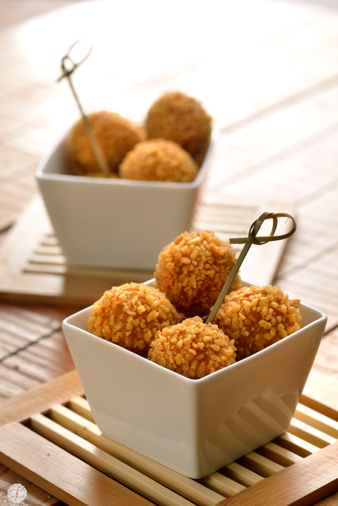 Foodstyling-Food-Soya potato cheese balls,veg cheese balls or cheese curls