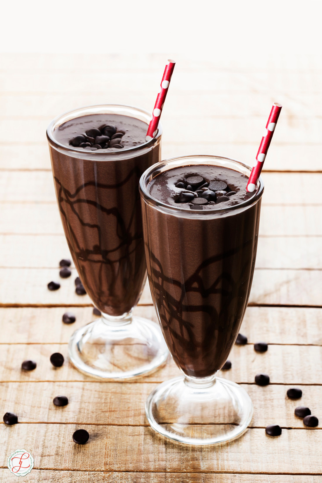 Foodstyling-Beverages chocolate milkshake,a Chocolate flavored shake