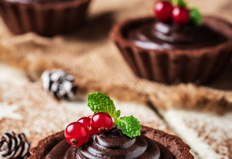 Food stylist for western desserts- Chocolate tart